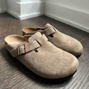 Bireknstock Boston Clogs, Taupe